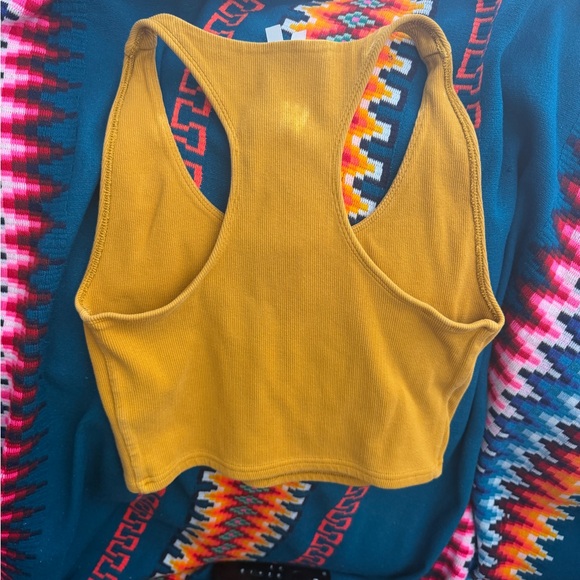 Pact Chai Ribbed Tank Top - Picture 5 of 7